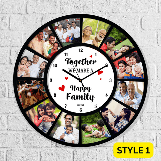 Personalized Premium Wooden Wall Clock