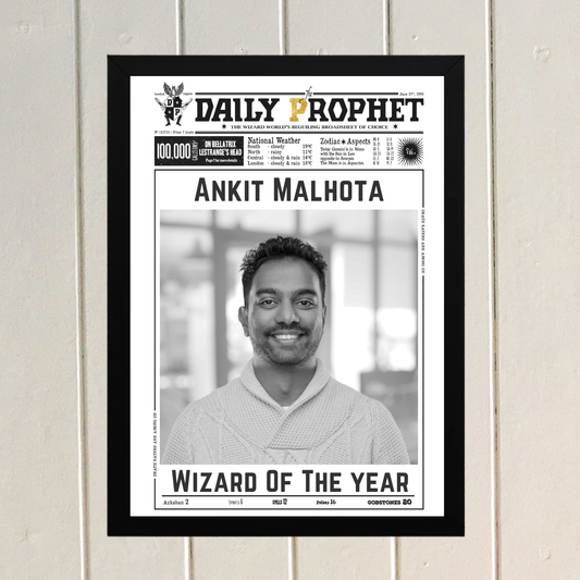 Personalized Daily prophet Photo Frame