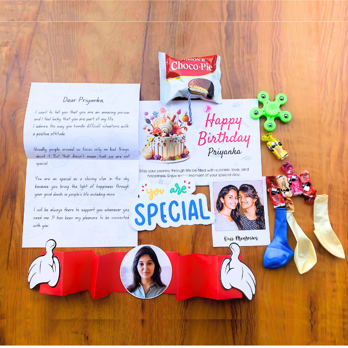 Memories Birthday Hamper | Personalized Birthday Gift