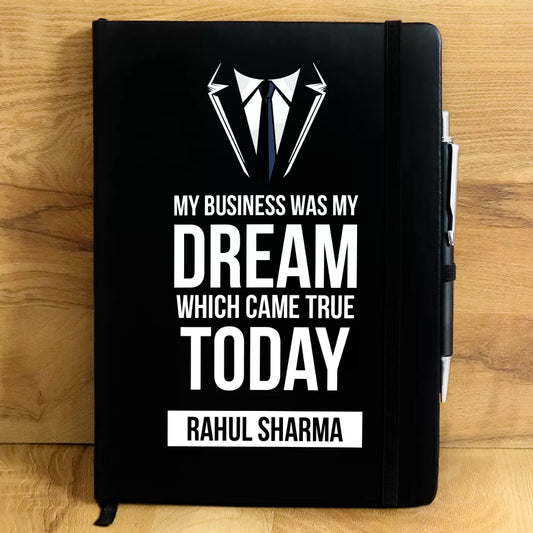 Dream Which Came True Today Personalised Diary.