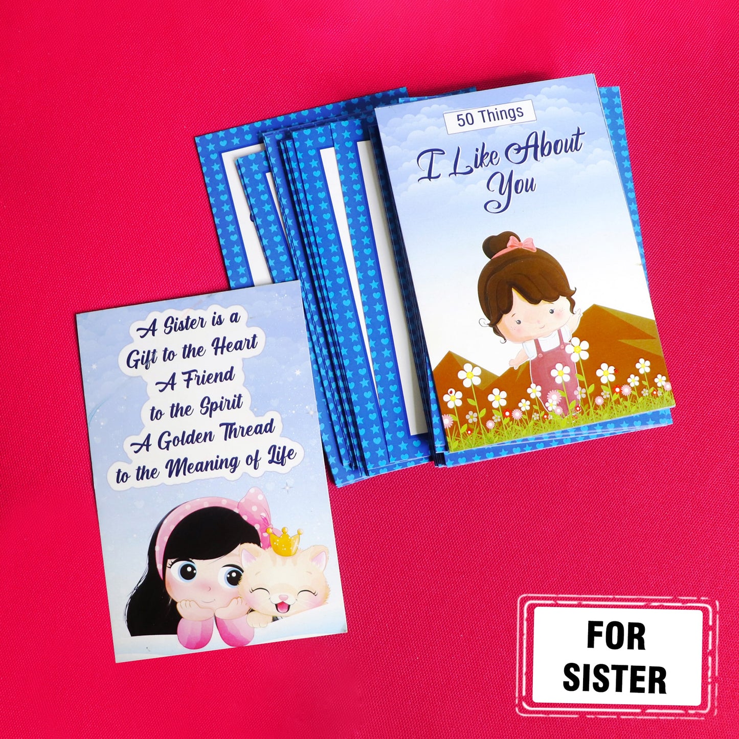 50 Things I Like About You Personalized Cards