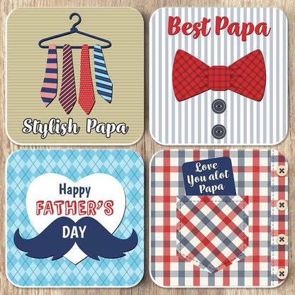 Best Father's Day Coasters Set