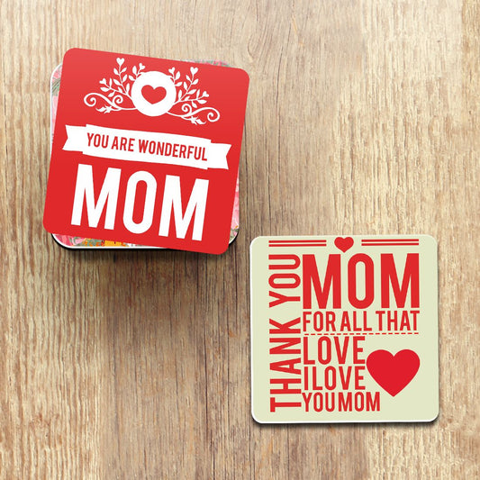 Best Mothers Day Coasters Set