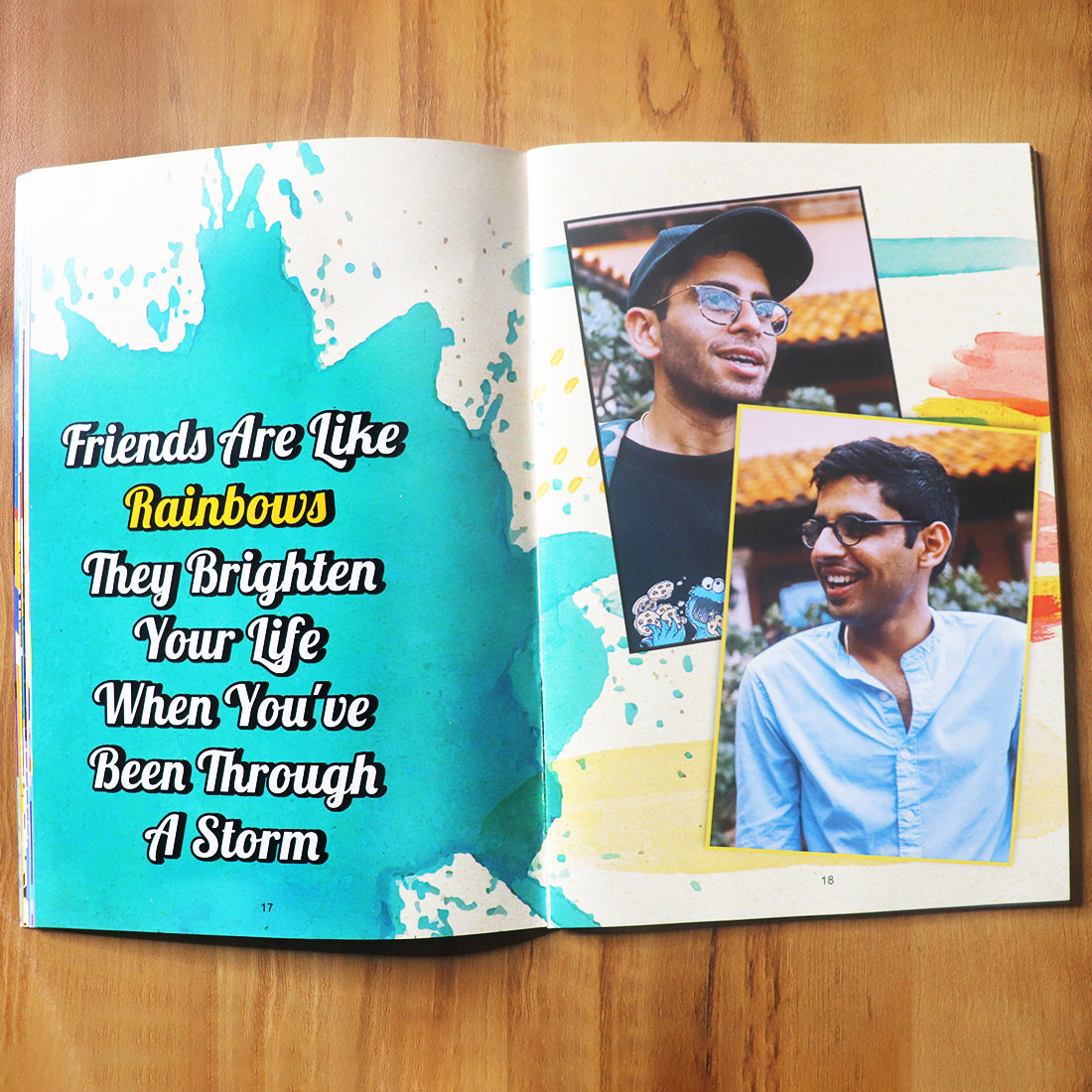 Personalized Our Friendship Memories Book