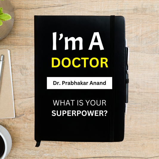 I am a doctor What is your Superpower Personalized Diary