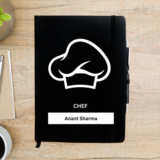 Chef Hat Personalized Diary