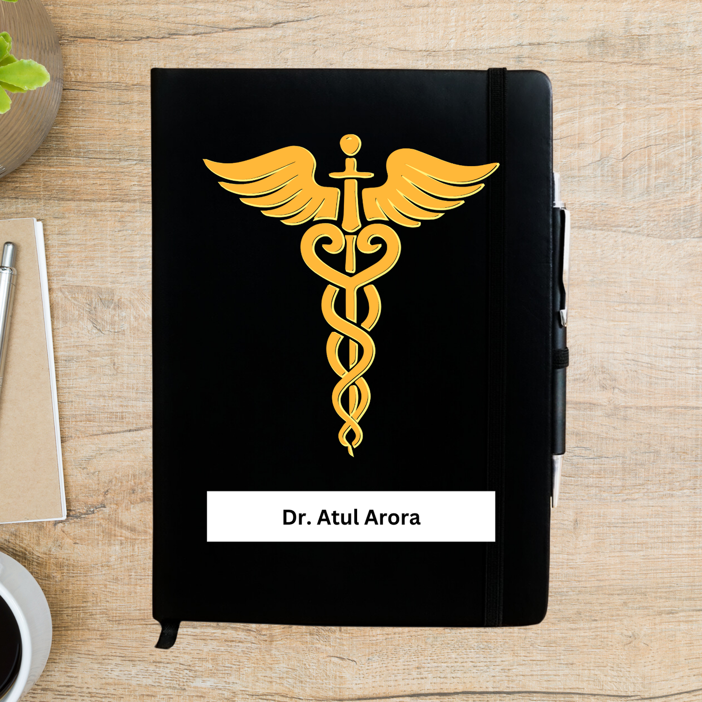 Doctor Caduceus Personalized Diary