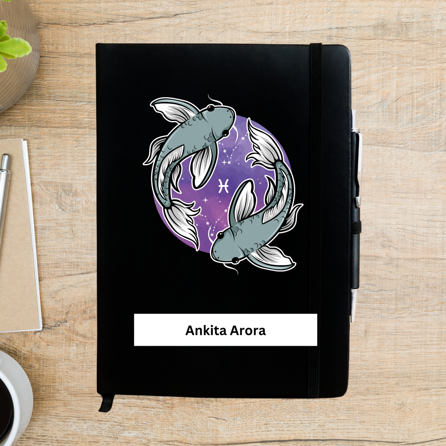 Pisces Zodiac Personalized  Diary