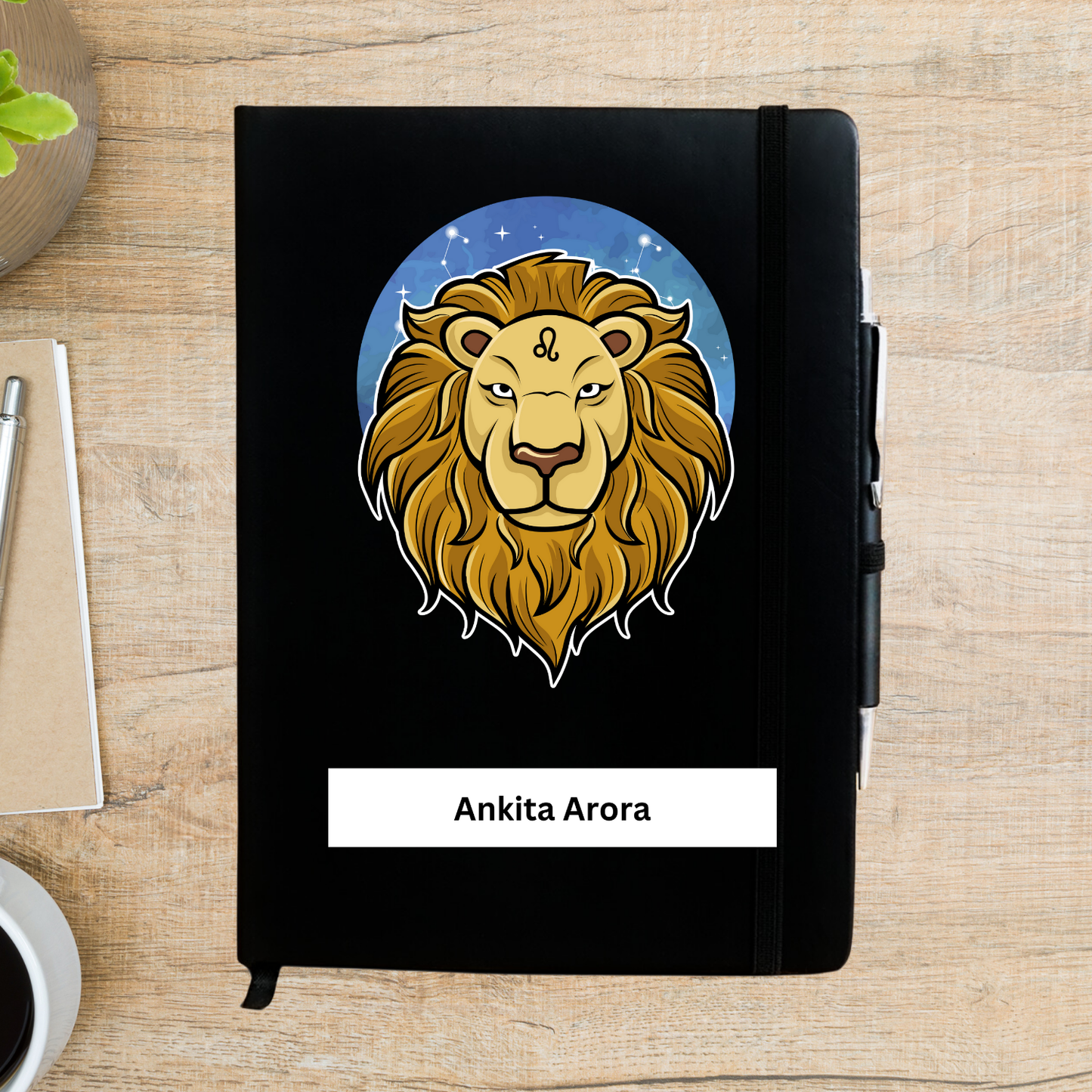 Leo Zodiac Personalized  Diary