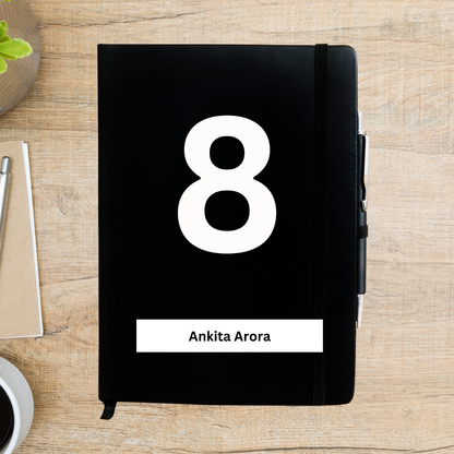 8 Number - Mulank 8 Personalized  Diary