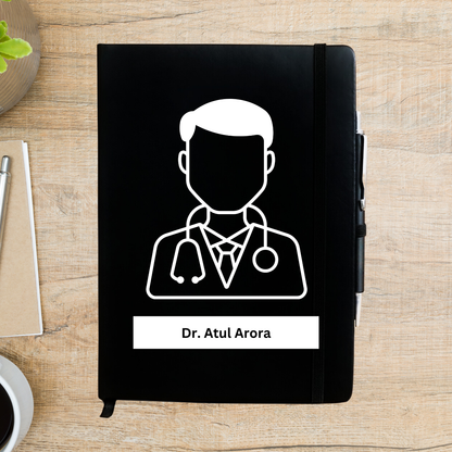 Male Doctor Personalized Diary