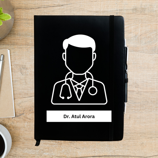 Male Doctor Personalized Diary