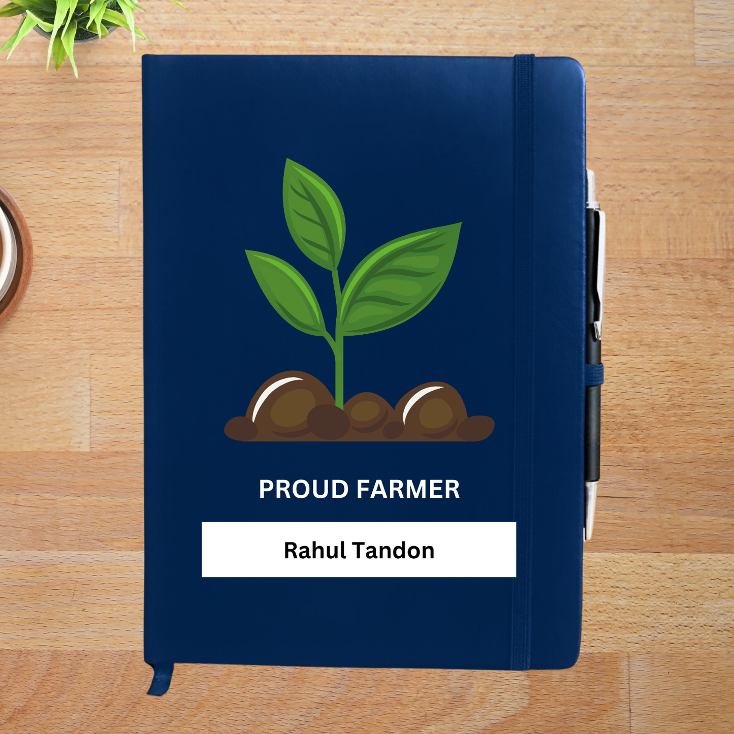 Seedling of farmer Personalized Diary