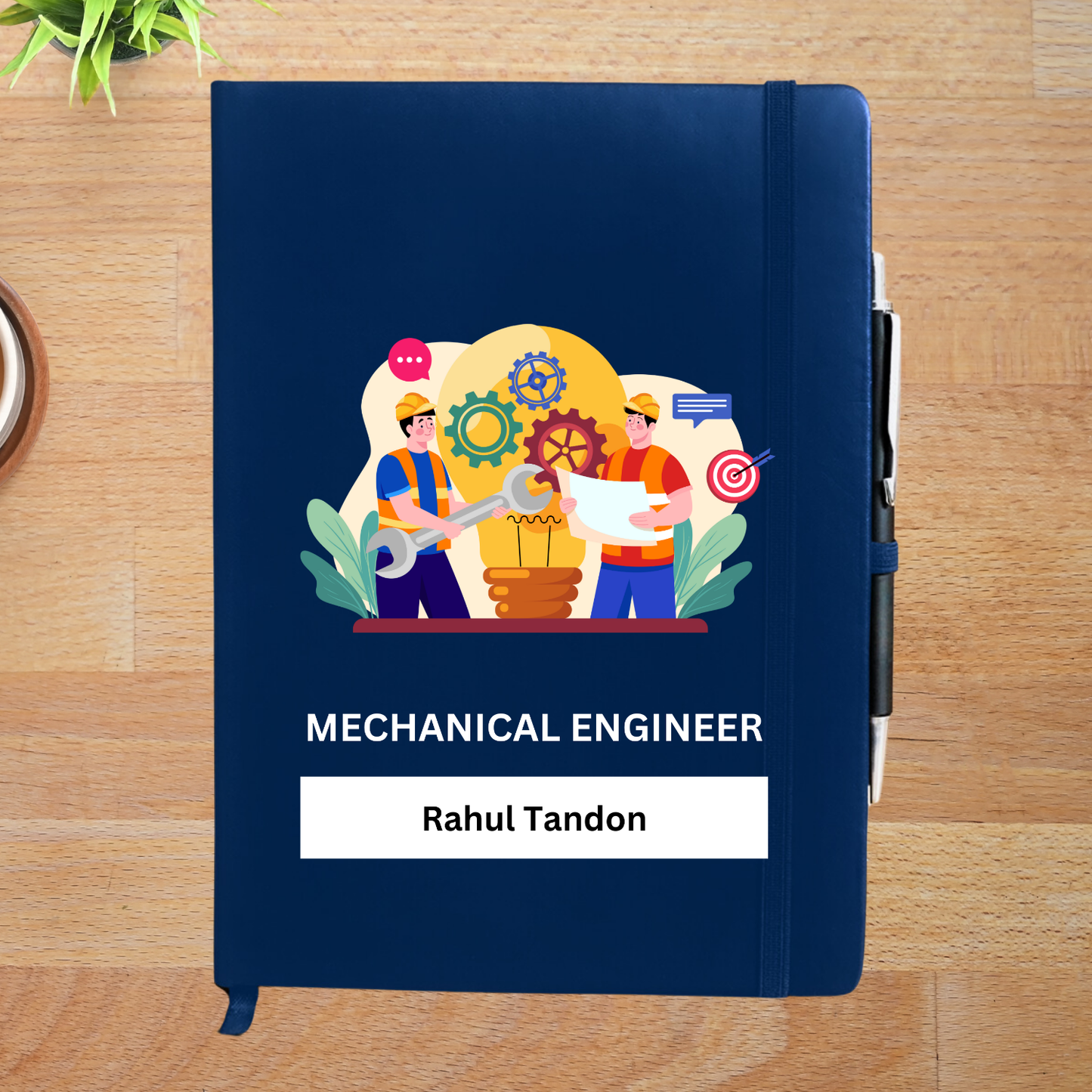 Mechanical  Engineer Personalized Diary