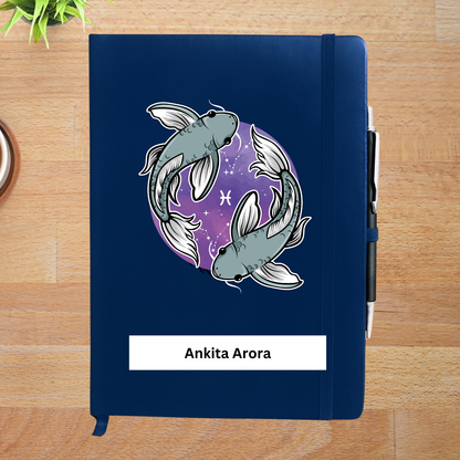 Pisces Zodiac Personalized  Diary