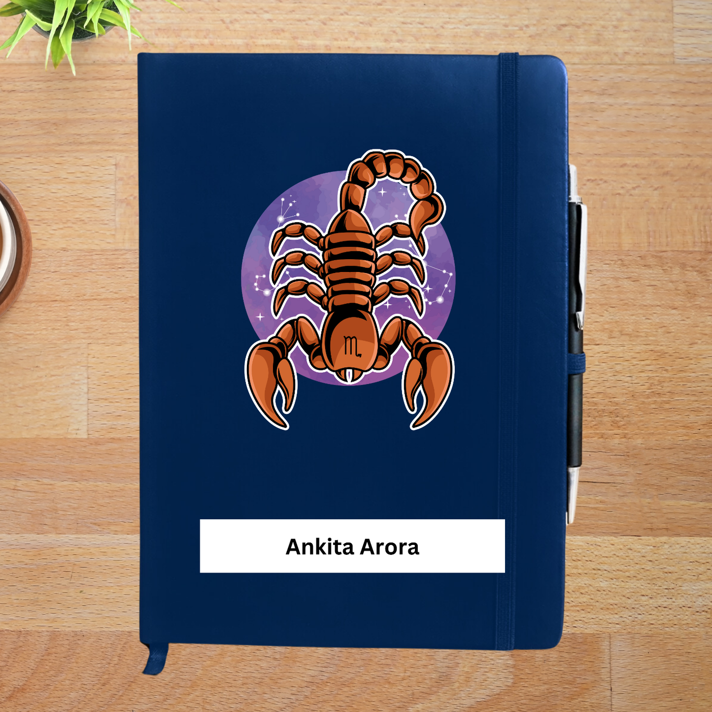 Scorpio Zodiac Personalized  Diary