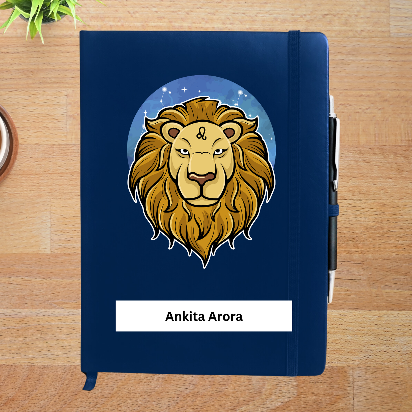 Leo Zodiac Personalized  Diary