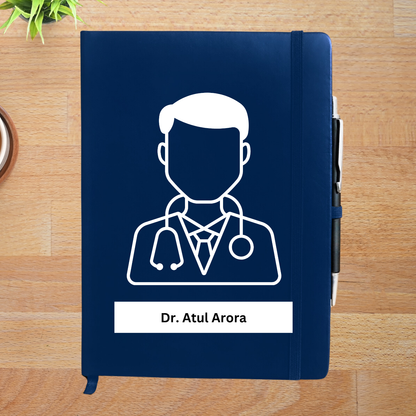 Male Doctor Personalized Diary