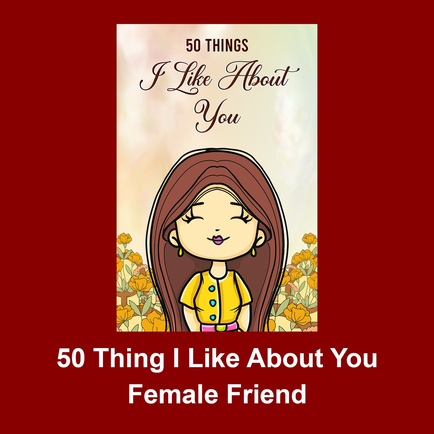 50 Things I Like About You Personalized Cards