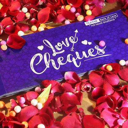 Personalized Love Cheques