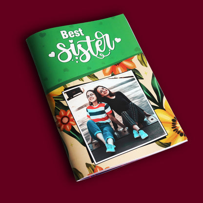 Personalized Memories Photo Book For Sister