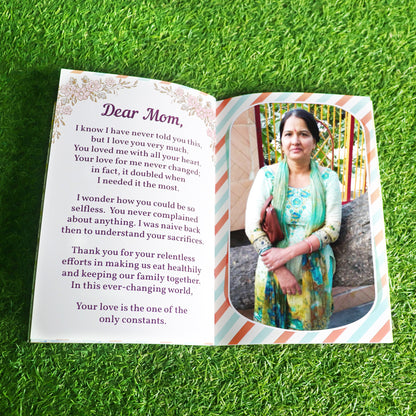 Personalized Memories Photo Book For Mother