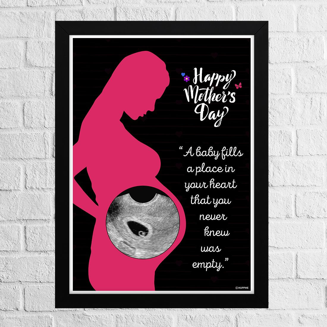 Happy-Mothers-Day-Personalized-Ultrasound-A3-Frame