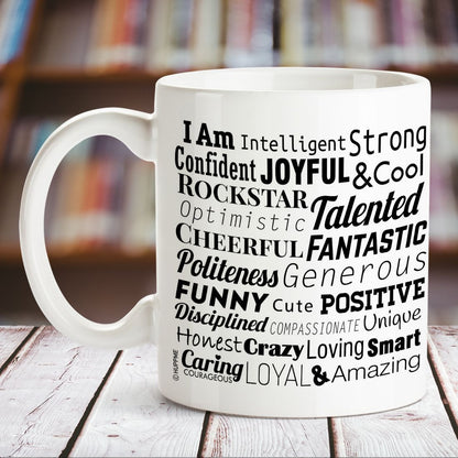 Personalized Good Personality Name White Mug