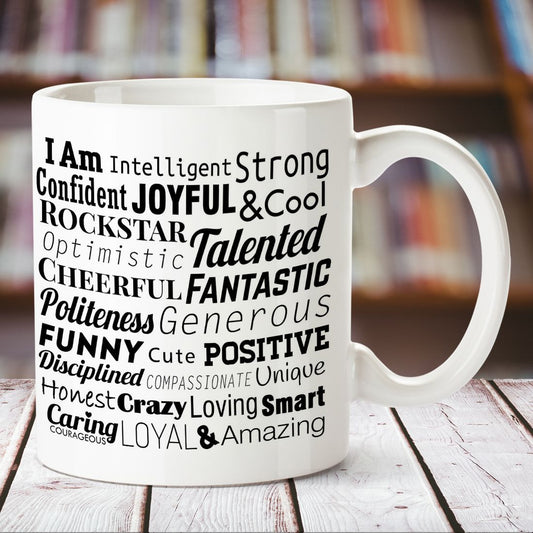 Personalized Good Personality Name White Mug