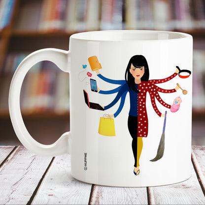 Proud Working Women White Mug