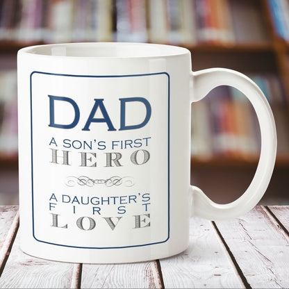 DAD White Mug