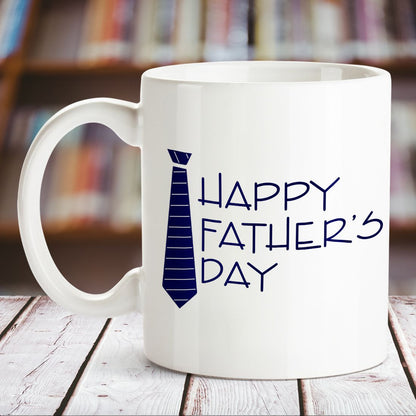 Happy Fathers Day White Mug