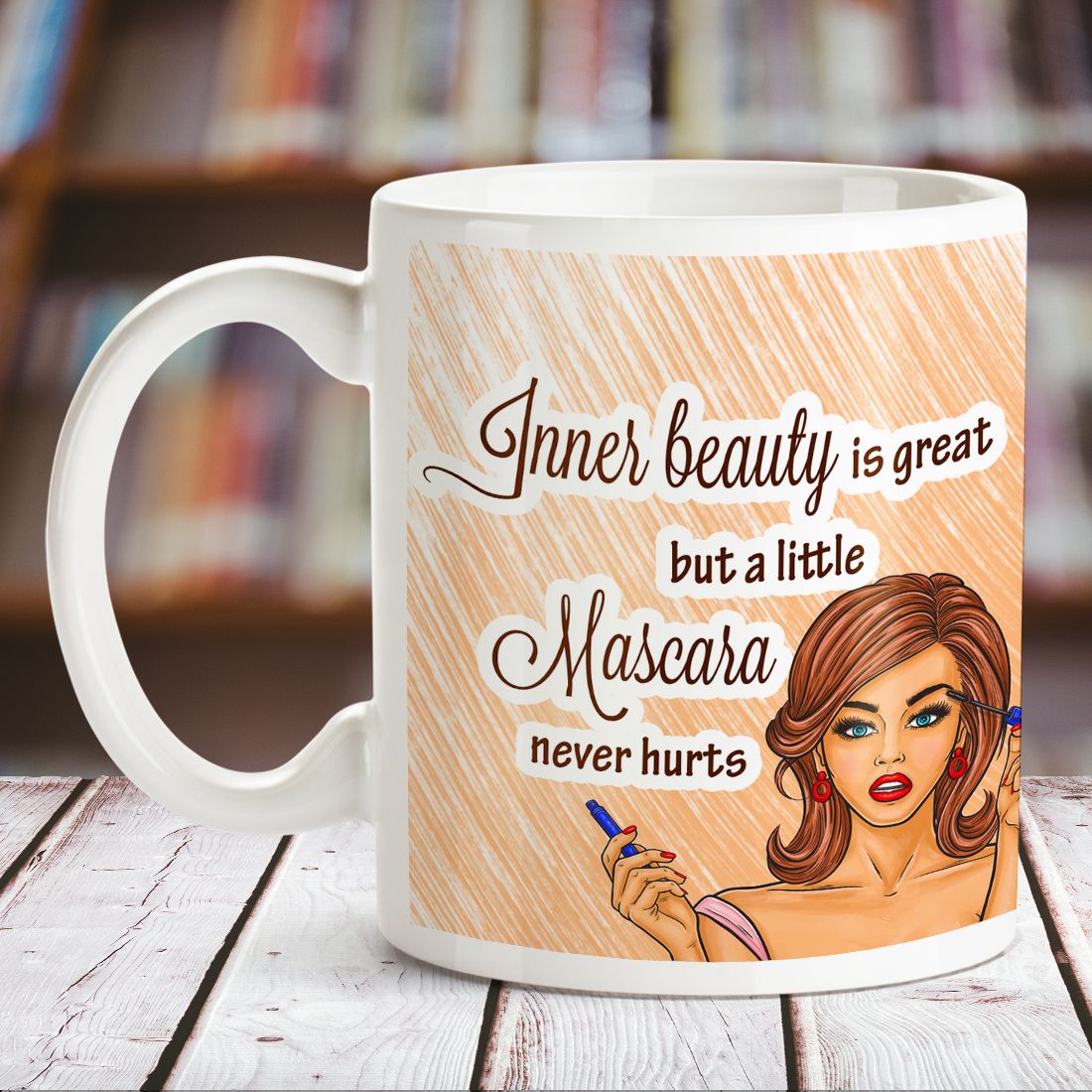 Inner Beauty White Mug