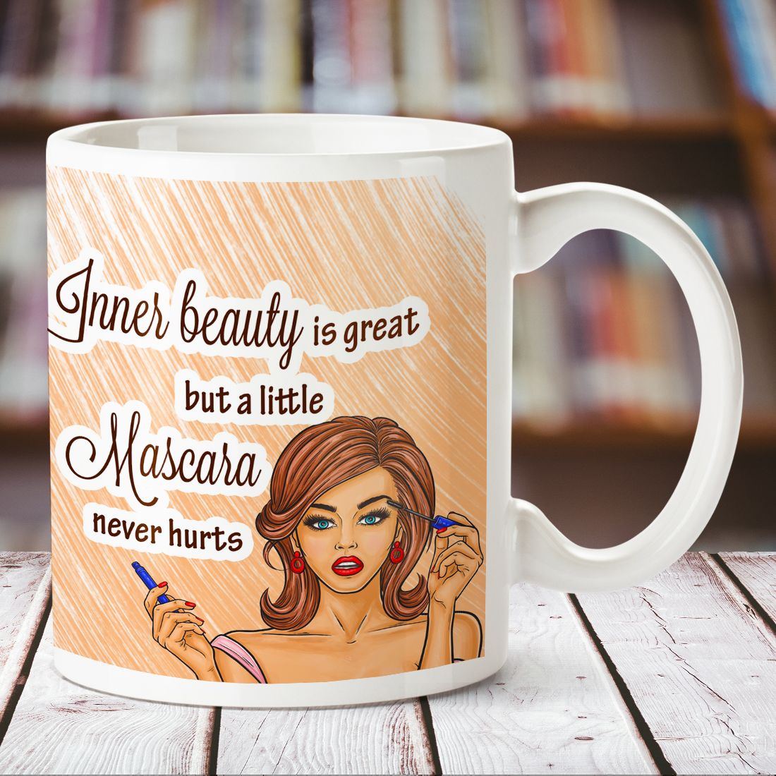 Inner Beauty White Mug