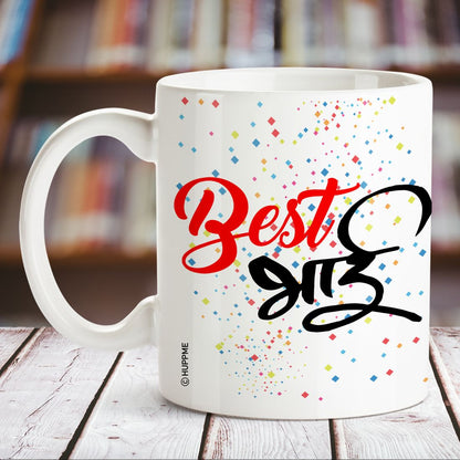 Best Bhai White Coffee Mug