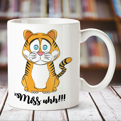 Miss You Cat White Mug