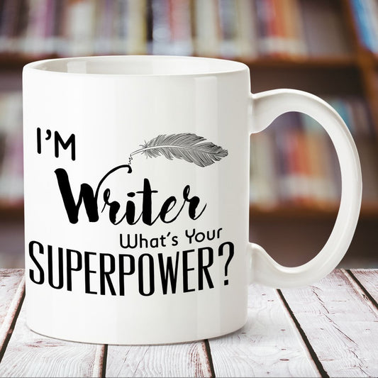 I am Writer White Mug