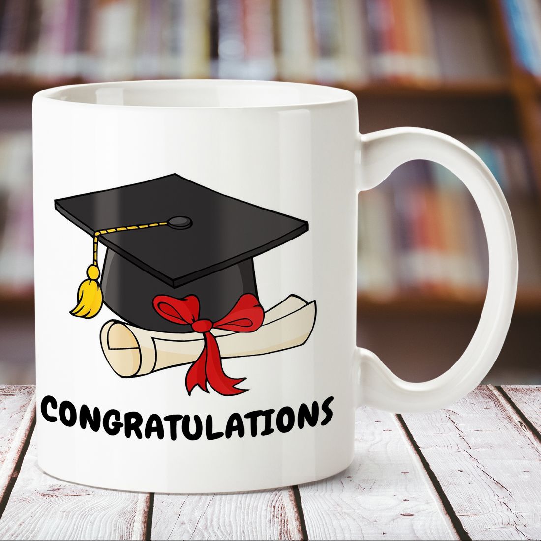 Congratulations White Mug