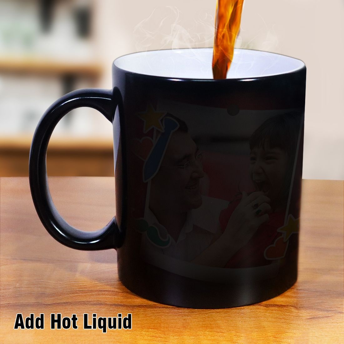 Personalized Best Dad Ever Magic Mug