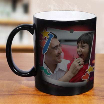 Personalized Best Dad Ever Magic Mug