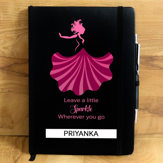 Little Sparkle Wherever You Go Personalized Diary