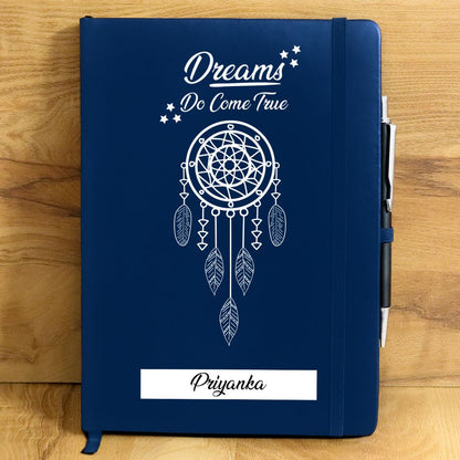 Dreams Do Come True Personalized Diary.