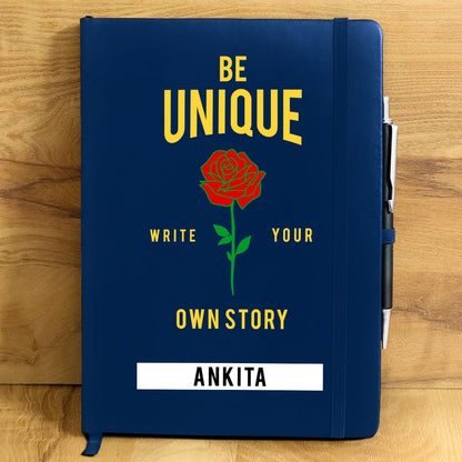 Be Unique Personalized Diary.