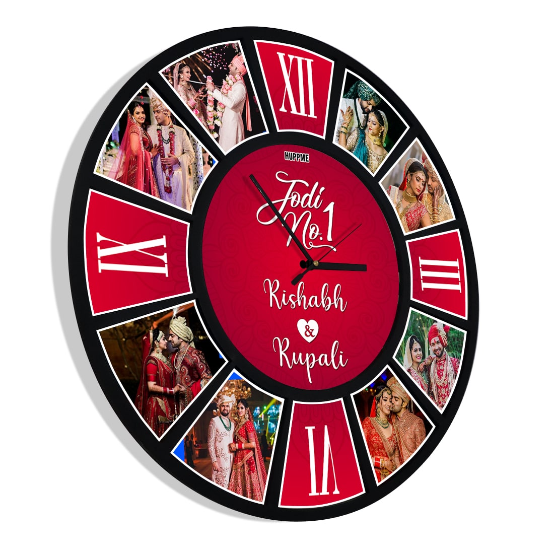 Jodi No 1 Personalized MDF Wall Clock