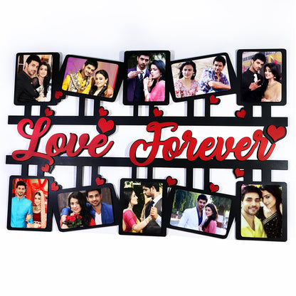 Love Forever 3d wooden Photo Frame