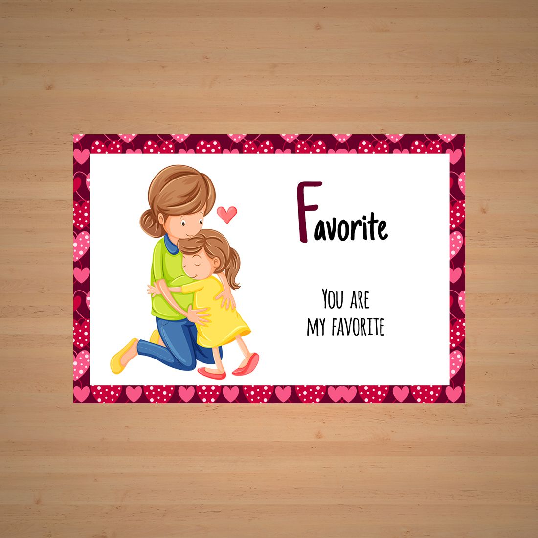 Personalized A to Z Cards for Mothers